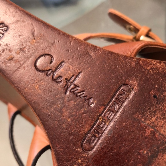 Cole Haan wedge Sandals size 8 - Picture 6 of 7